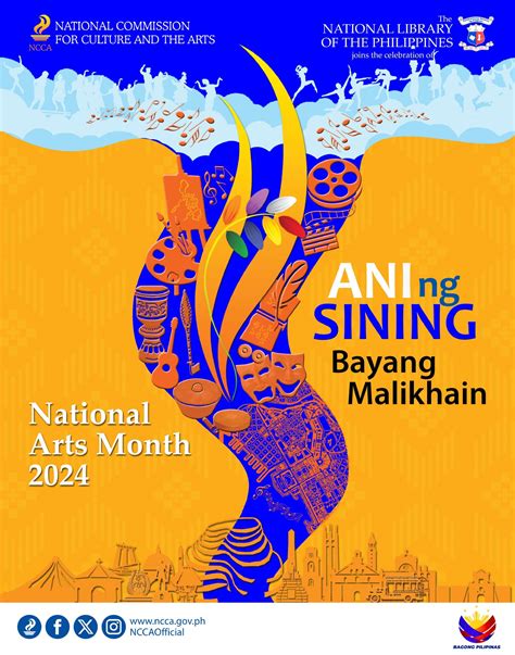 national arts month 2024 theme poster|The theme .